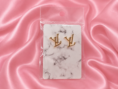 Gold Medium LV Stud