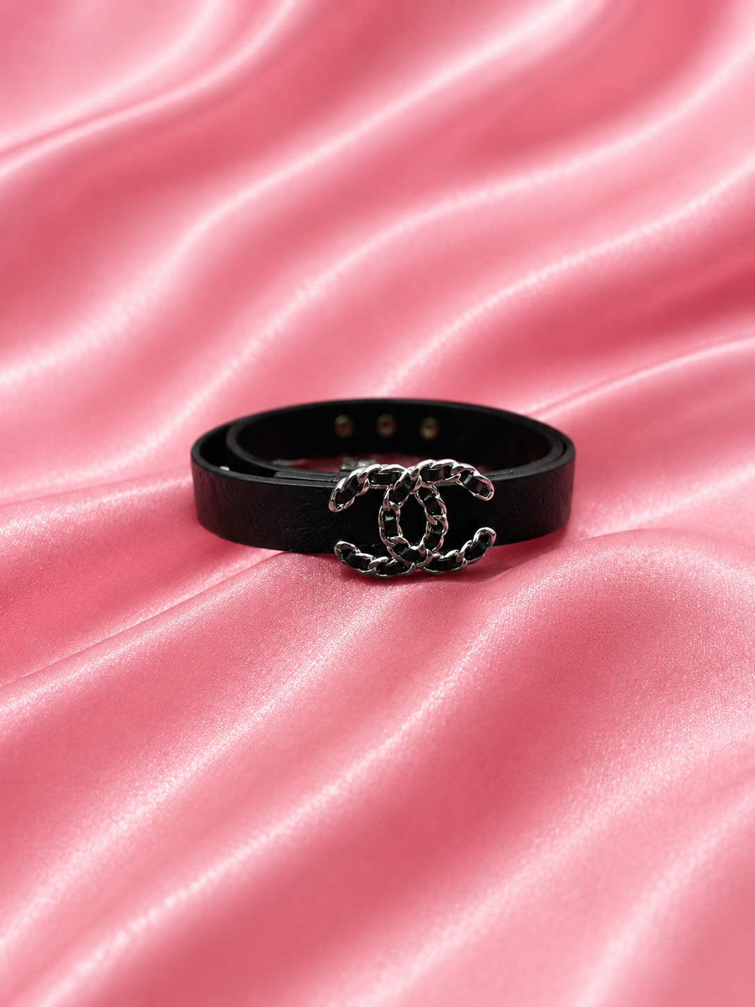 CC Silver Logo Belt