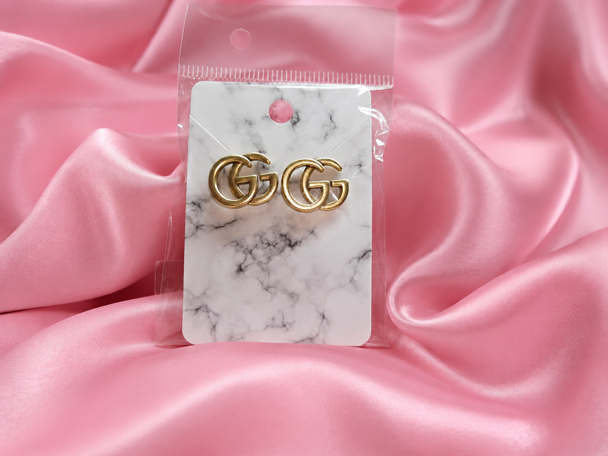 TBB Gold GG Medium Studs