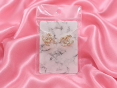 CC Medium Pearl studs