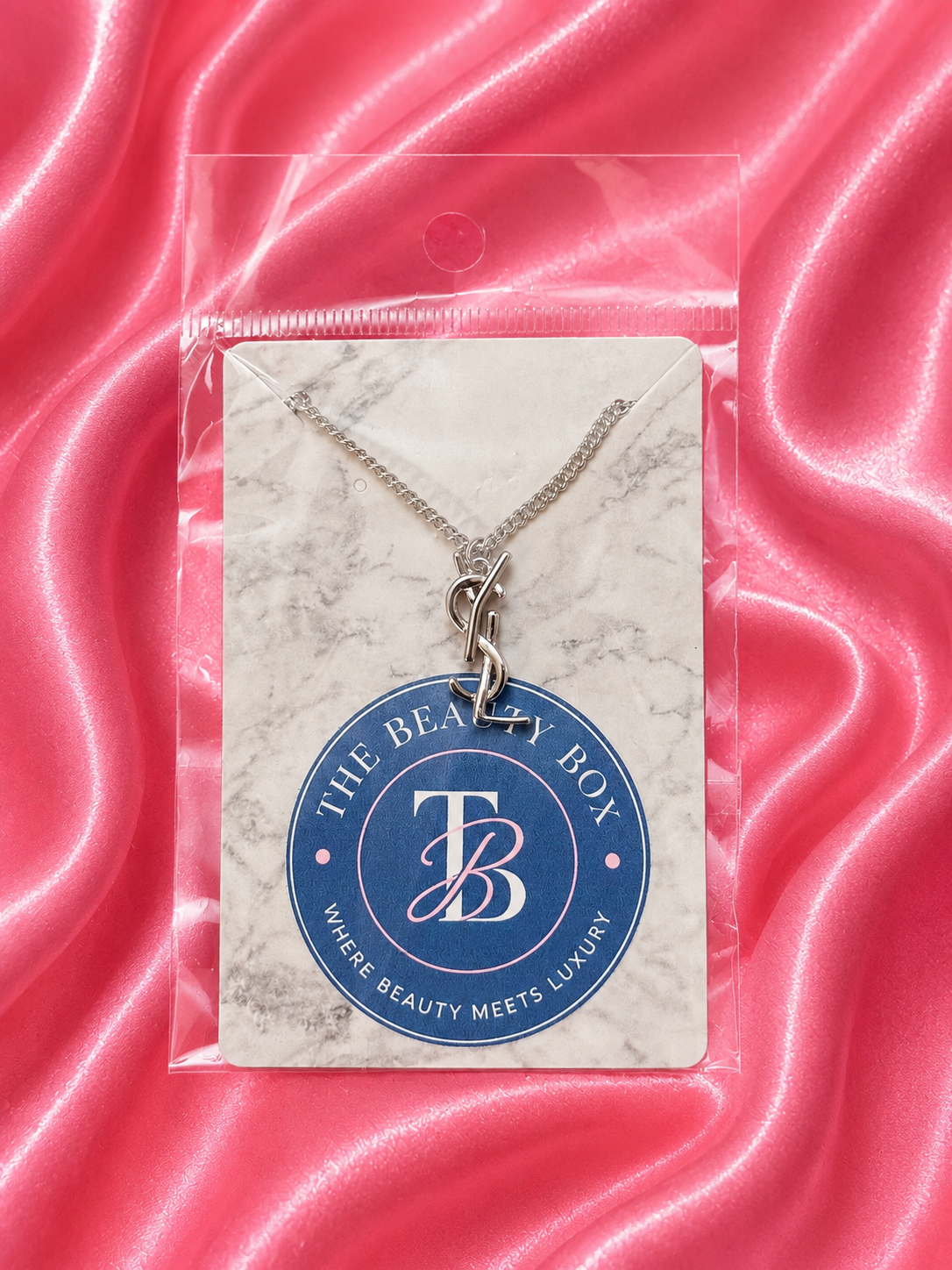 TBB Silver YSL Necklace
